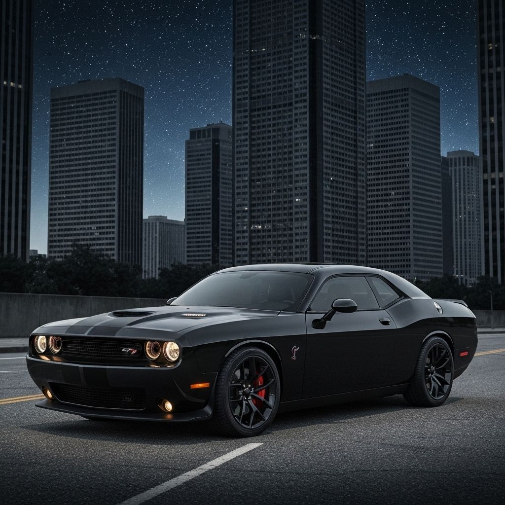 Challenger R/T 5.7L HEMI V8 muscle car in UAE - 375 HP performance vehicle